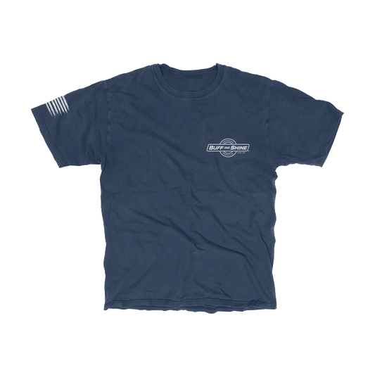 Buff and Shine American Flag T-Shirt
