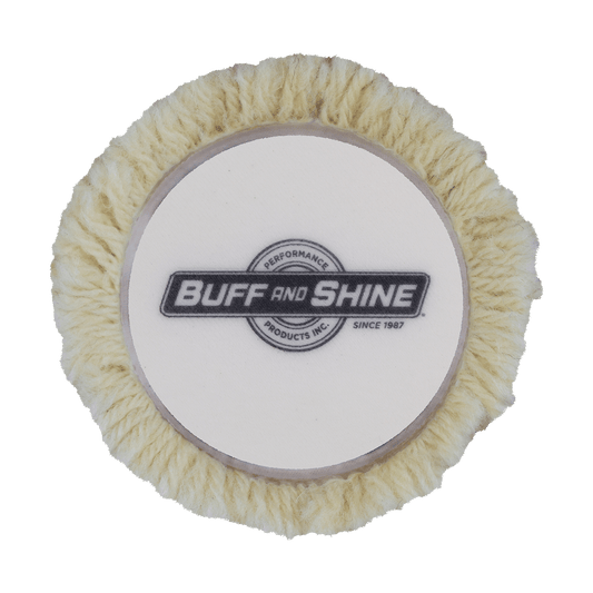 301G - 3" 100% Natural Wool (4 Ply Twist) Grip Wool Pad - Cutting