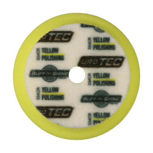 334CR - 3" Yellow URO TEC® Foam Pad - Polishing