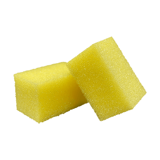 335 - Yellow Bug Block Scrubber (Bulk) - 5" x 3" x 3"