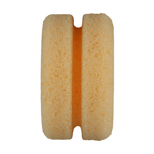 350 - Orange Tire Dressing Sponge (Bulk) - 3.5" x 2"