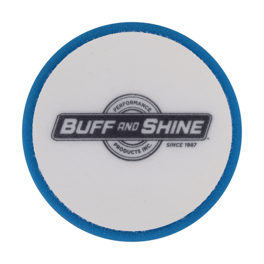 450G - 4" Blue Soft Standard Foam Pad - Polishing