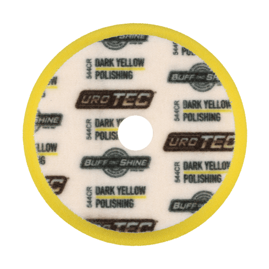 544CR - 5" Dark Yellow URO TEC® Foam Pad - Polishing