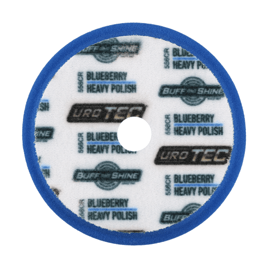 556CR - 5" Blueberry URO TEC® Foam Pad - Heavy Polishing