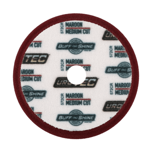 572CR - 5" Maroon URO TEC® Foam Pad - Medium Cut