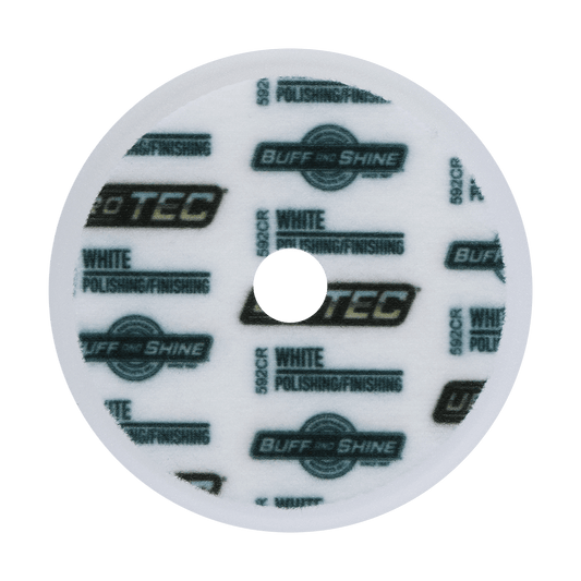 592CR - 5" White URO TEC® Foam Pad - Polishing/Finishing