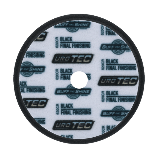 620CR - 6" Black URO TEC® Foam Pad - Final Finishing