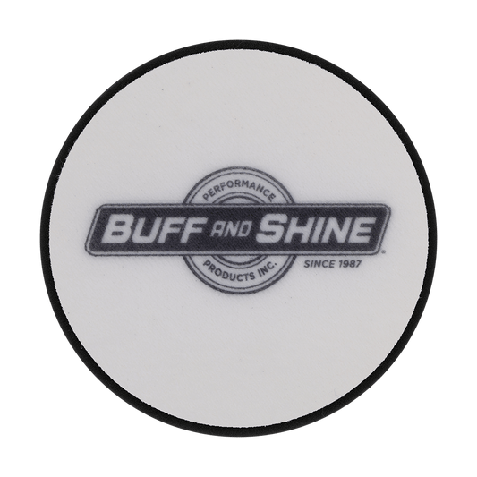 620G - 6" Black Soft Standard Foam Pad - Final Finishing