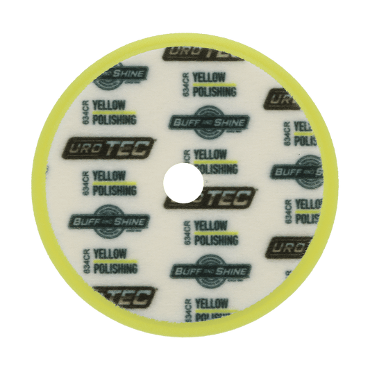 634CR - 6" Yellow URO TEC® Foam Pad - Polishing