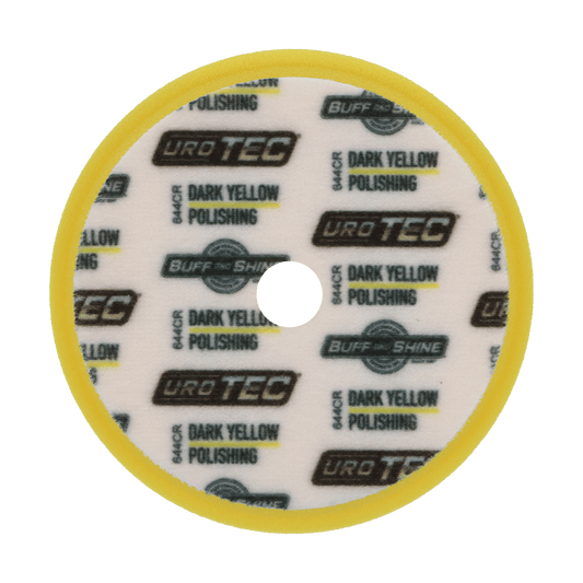 644CR - 6" Dark Yellow URO TEC® Foam Pad - Polishing
