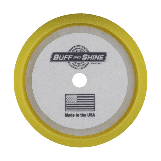 830WG - 8" Yellow Soft Convoluted Foam Pad - Cutting