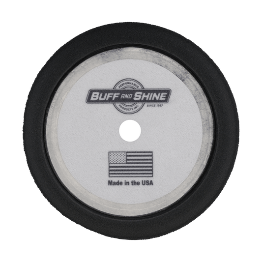 920G - 9" Black Soft Contour Foam Pad - Final Finishing