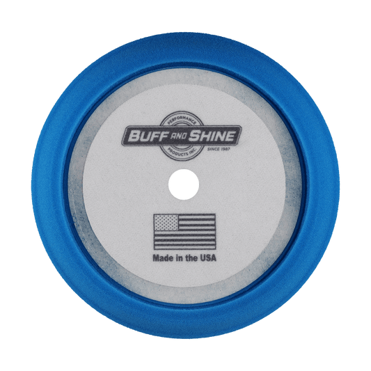 950G - 9" Blue Soft Contour Foam Pad - Polishing