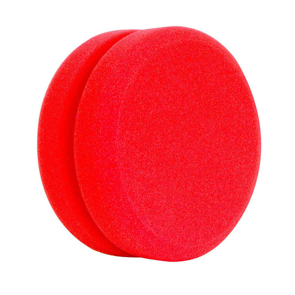 5.5 Premium Red Foam Applicator Pad (BULK) - Buff and Shine Mfg