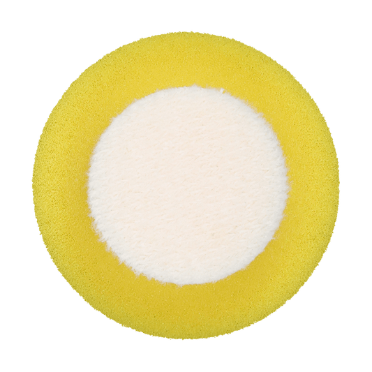 144CR - 1" Dark Yellow URO TEC® Foam Pad - Polishing
