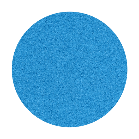 154CR - 1" Blue Coarse URO TEC® Foam Pad - Heavy Cut