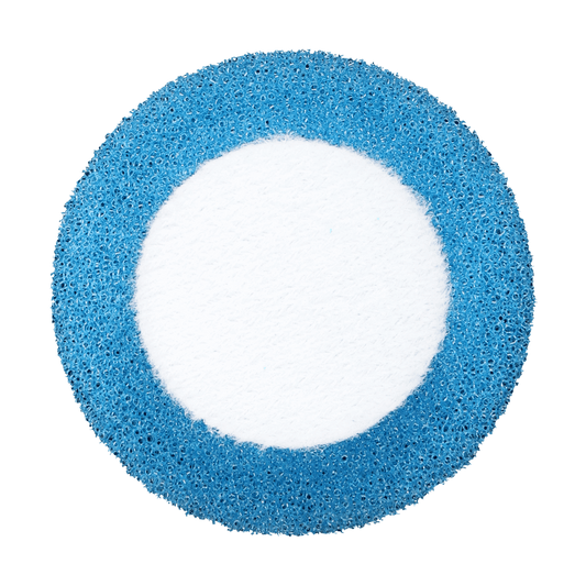 154CR - 1" Blue Coarse URO TEC® Foam Pad - Heavy Cut