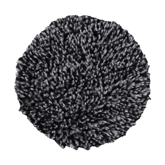 192MFP - 1" URO Fiber® Microfiber Pad (Black/White Fibers) White Foam Interface - Cutting