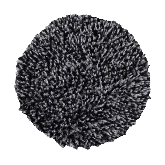 292MFP - 2" URO Fiber® Microfiber Pad (Black/White Fibers) White Foam Interface - Cutting