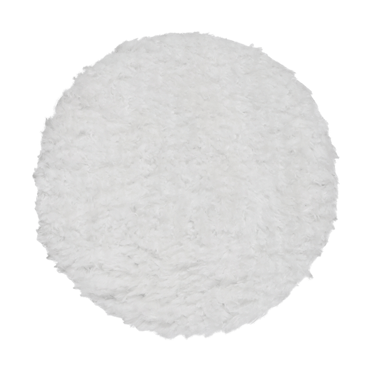 342MFP - 3" URO Fiber® Microfiber Pad (White Fibers) Blueberry Foam Interface (Edge Bevel) - Cutting