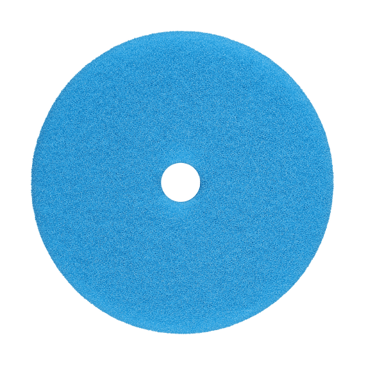 354EG - 3" Blue Coarse EdgeGuard™ Foam Pad - Heavy Cut