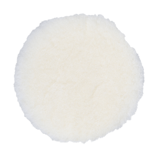 3KFWH - 3" Natural 100% Knitted Wool (Edge Bevel) URO Wool® Pad - Heavy Pile Cutting