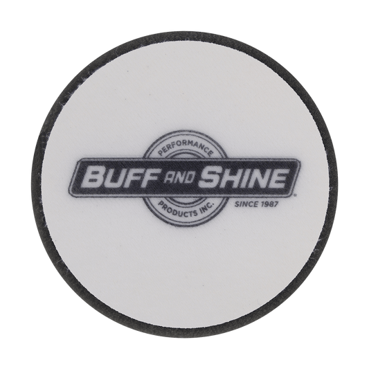 420G - 4" Black Soft Standard Foam Pad - Final Finishing