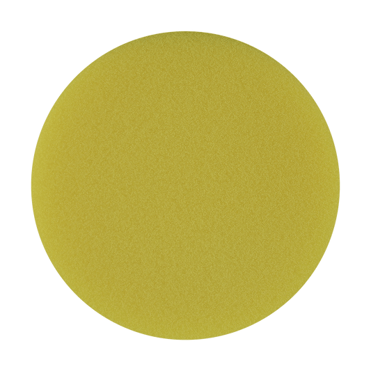 431G - 4" Yellow High Density Standard Foam Pad - Polishing