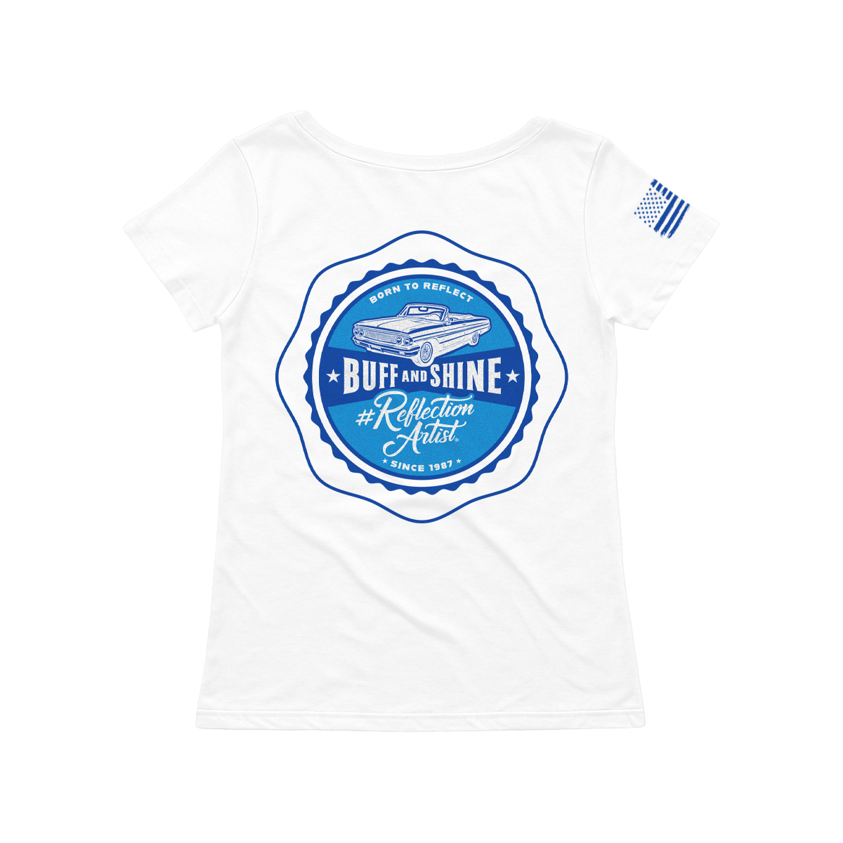 Buff and Shine Vintage Car T-Shirt