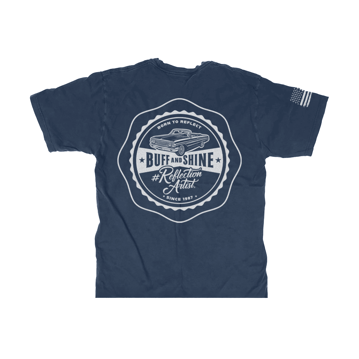 Buff and Shine Vintage Car T-Shirt