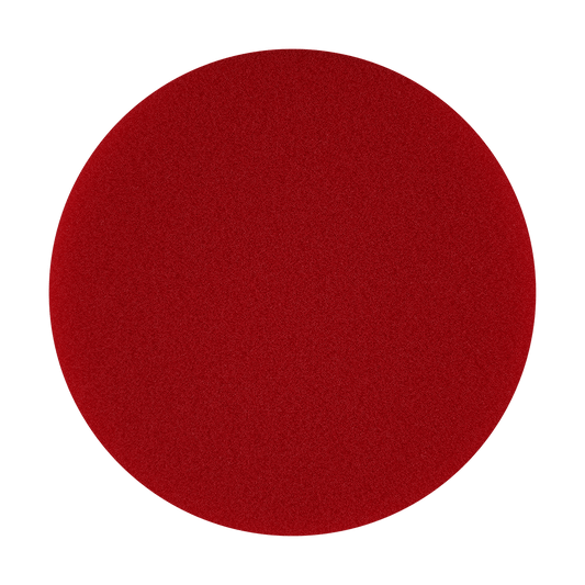 521G - 5" Red Soft Standard Foam Pad - Final Finishing
