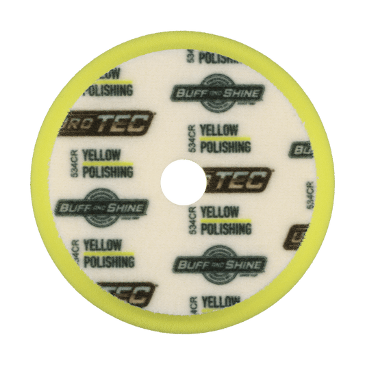 534CR - 5" Yellow URO TEC® Foam Pad - Polishing
