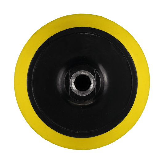 558XS - 5" J-Hook Backing Plate with 5/8"-11 Threads - Thick & Cushioned