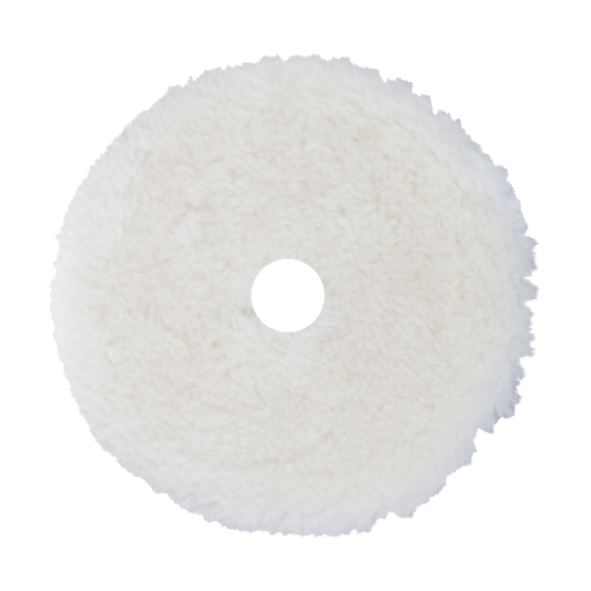 5KFWH - 5" Natural 100% Knitted Wool (Edge Bevel) URO Wool® Pad - Heavy Pile Cutting