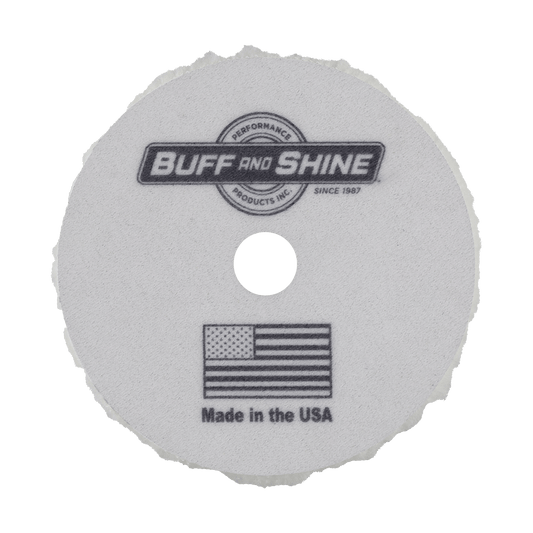 5KWC - 5" Natural 100% Knitted Wool URO Wool® Pad - Cutting