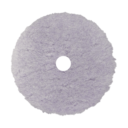 5KWP - 5" Purple 100% Knitted Wool Blend URO Wool® Pad - Cutting
