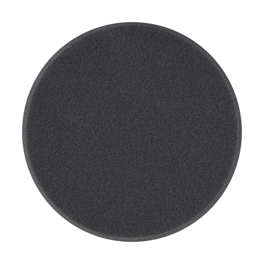 612G - 6" Black Soft Standard Foam Pad - Final Finishing