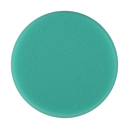 614G - 6" Green Soft Standard Foam Pad - Medium Cut