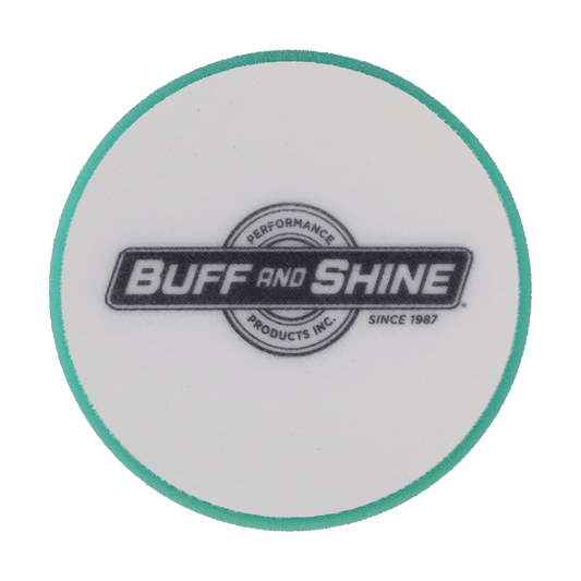 614G - 6" Green Soft Standard Foam Pad - Medium Cut