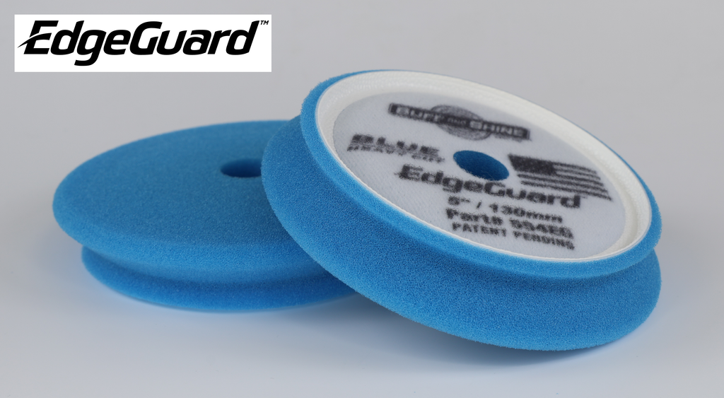 Buff and Shine EdgeGuard Blue Heavy Cut Foam Pad 2 pack - 5 - Detailed  Image