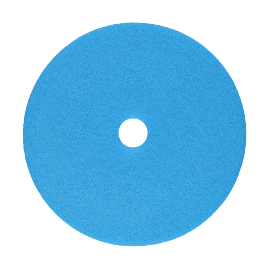 654EG - 6" Blue Coarse EdgeGuard™ Foam Pad - Heavy Cut