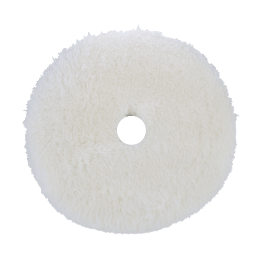 6KFWH - 6" Natural 100% Knitted Wool (Edge Bevel) URO Wool® Pad - Heavy Pile Cutting