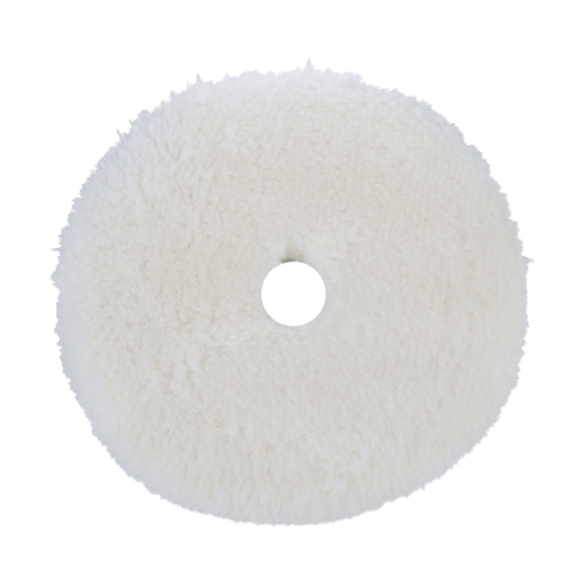 6KFWL - 6" Natural 100% Knitted Wool (Edge Bevel) URO Wool® Pad - Soft Cut