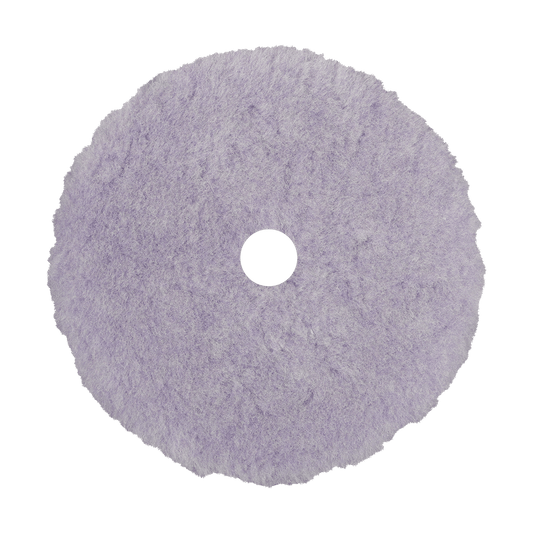 6KWP - 6" Purple 100% Knitted Wool Blend URO Wool® Pad - Cutting