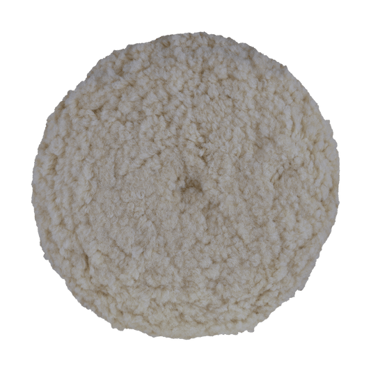 7502G - 7.5" 100% Natural Wool (4 Ply Twist) Grip Wool Pad - Cutting