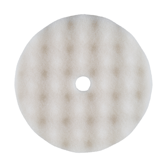 899FBW - 8" White Coarse Convoluted Foam Pad - Cutting