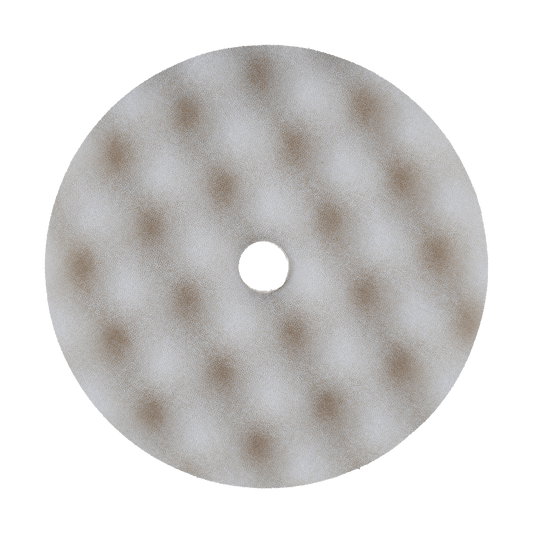 899WG - 8" White Coarse Convoluted Foam Pad - Cutting