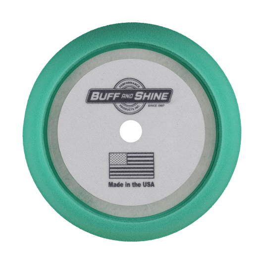 940G - 9" Green Soft Contour Foam Pad - Medium Cut