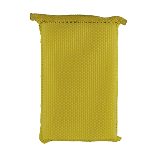 BSA-57 - Yellow Net Bug Sponge - 7" x 4" x 1"