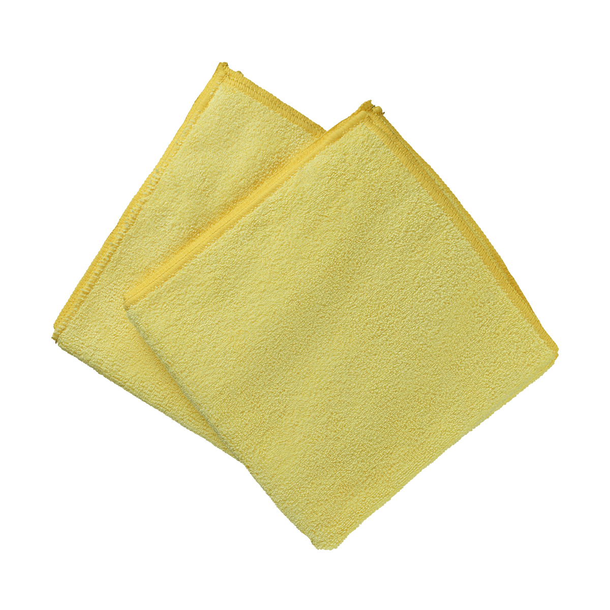 MF1Y - Yellow Microfiber Detail Towel - Edgeless - 16